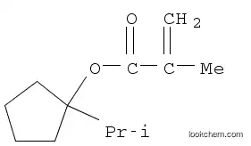 Molecular Structure of 1149760-04-2 (2-Propenoic acid, 2-methyl-, 1-(1-methylethyl)cyclopentyl ester)